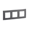Рамка 3x Светло сив  - Legrand Niloe New NP113MG