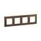 Frame 4x Bronze - Legrand Niloe New NP114DB