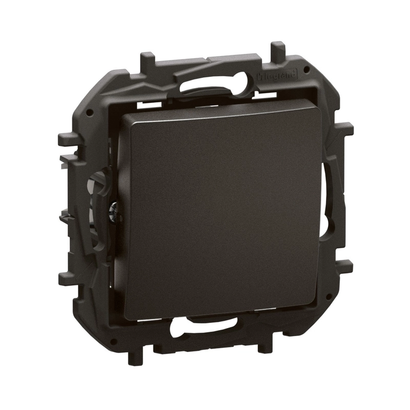 Cross switch 10A Black - Legrand Niloe New NP2010BK
