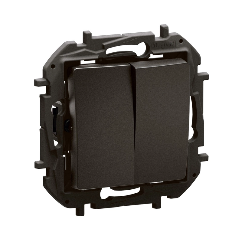 Сериен ключ 10A Черен  - Legrand Niloe New NP2120BK