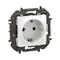 Контакт Шуко 2P+E 16A с детска защита и автоматични клеми Бял  - Legrand Niloe New NP3120WH