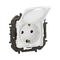Контакт Шуко 2P+E 16A с капак детска защита и винтови клеми Бял  - Legrand Niloe New NP3129WH