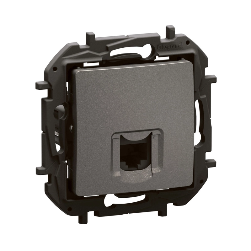 RJ45 UTP socket cat.5e Grey - Legrand Niloe New NP4301MG