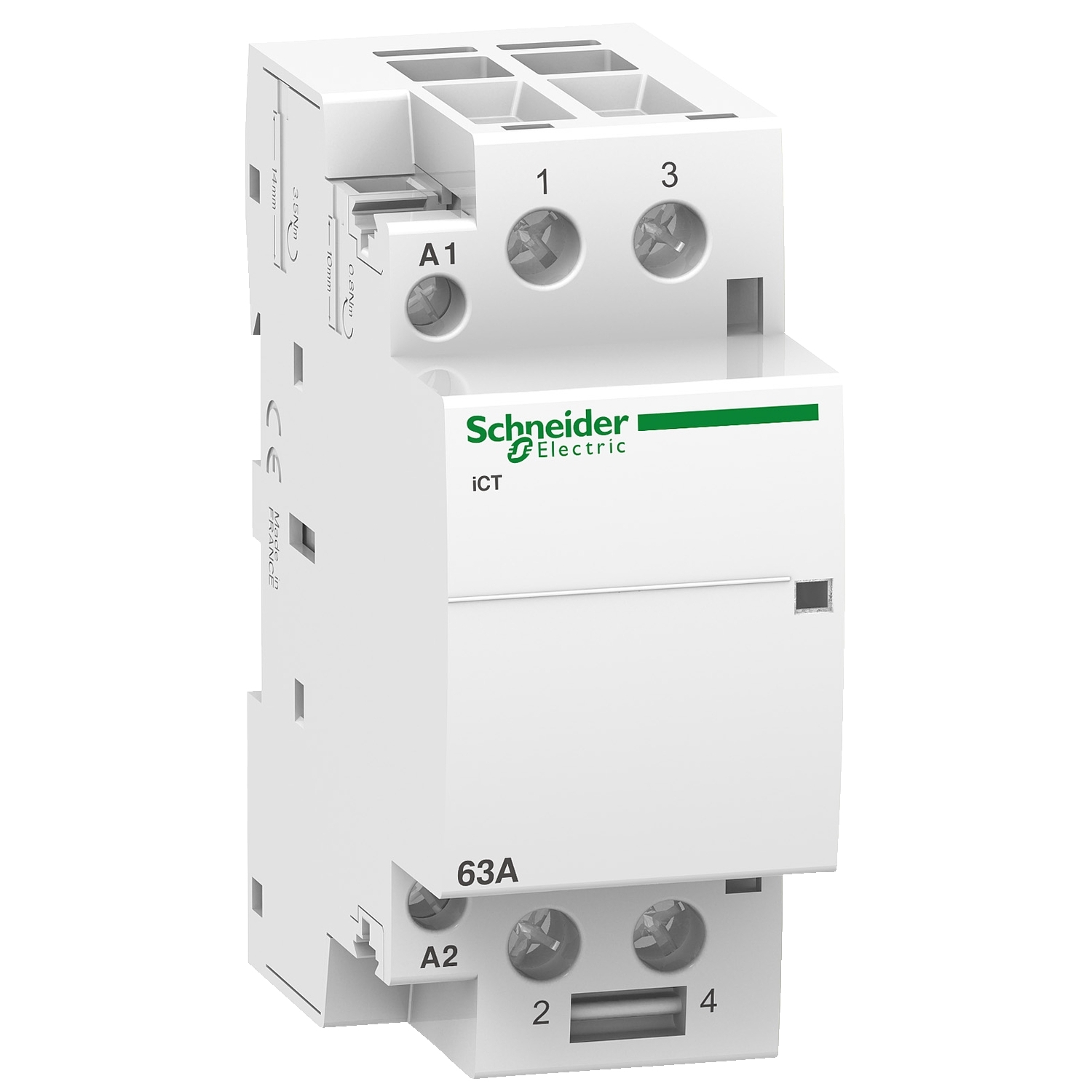 Контактор 63A 2NO 220...240V 50Hz - SCHNEIDER ELECTRIC Acti 9 iCT A9C20862