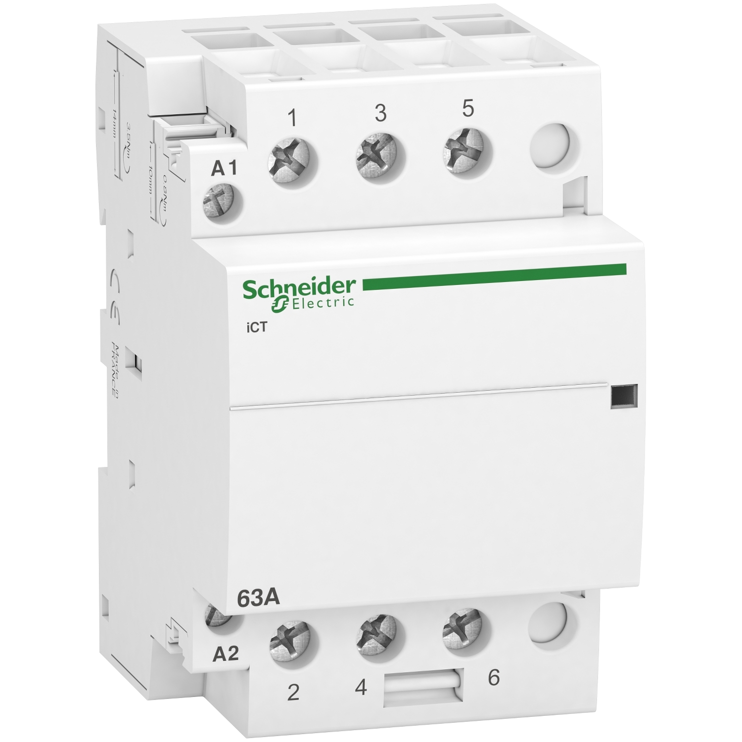 Контактор 63A 3NO 220...240V 50Hz - SCHNEIDER ELECTRIC Acti 9 iCT A9C20863