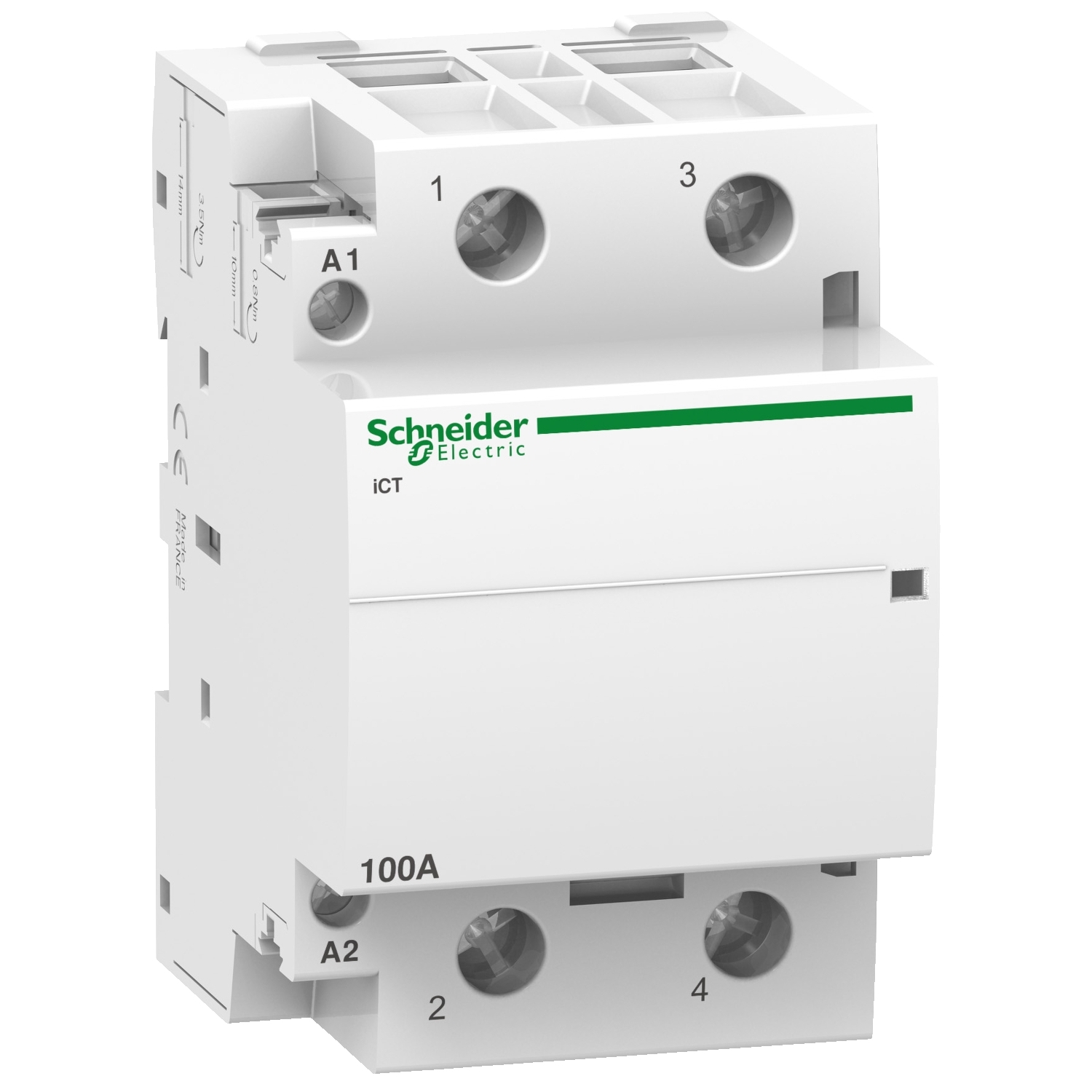 Контактор 100A 2NO 220...240V 50Hz - SCHNEIDER ELECTRIC Acti 9 iCT A9C20882