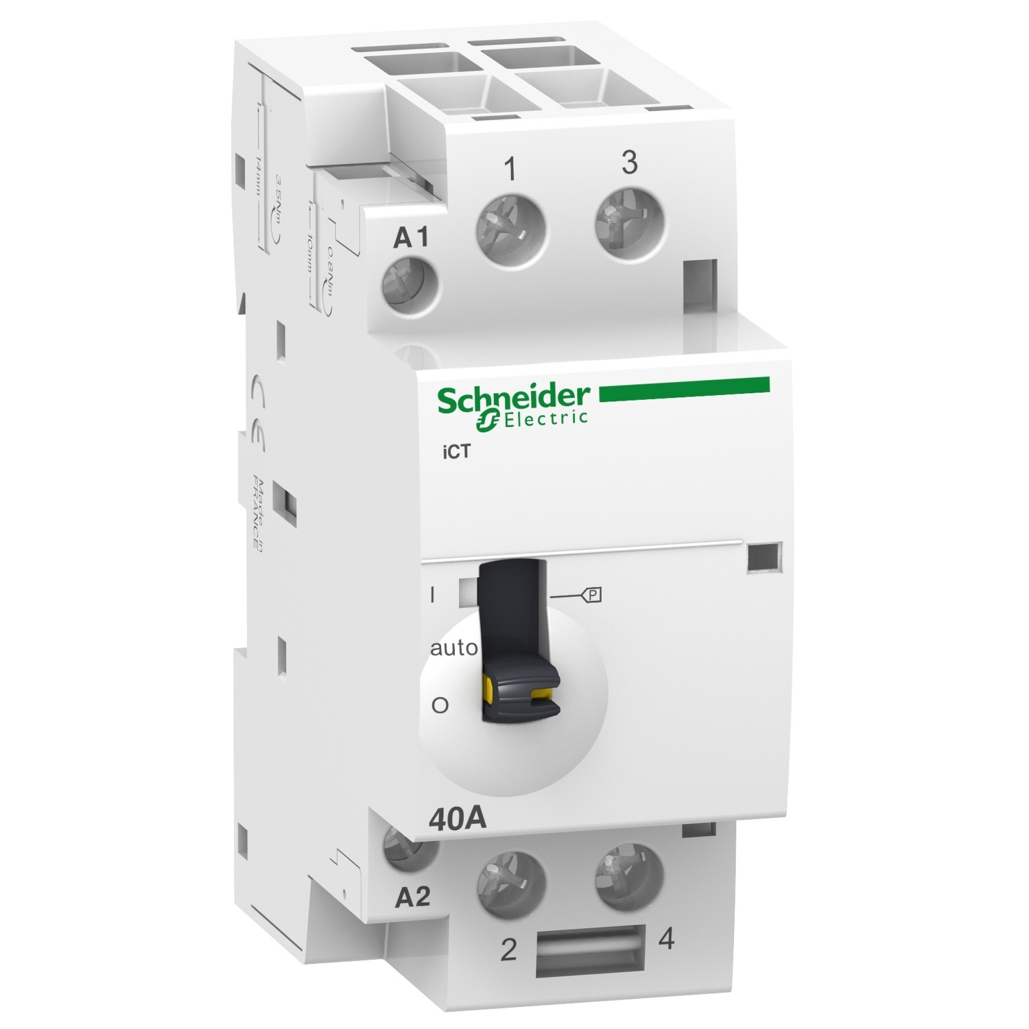 Контактор iCT 40A 2NO 220...240V 50Hz MO - SCHNEIDER ELECTRIC Acti 9 iCT A9C21842