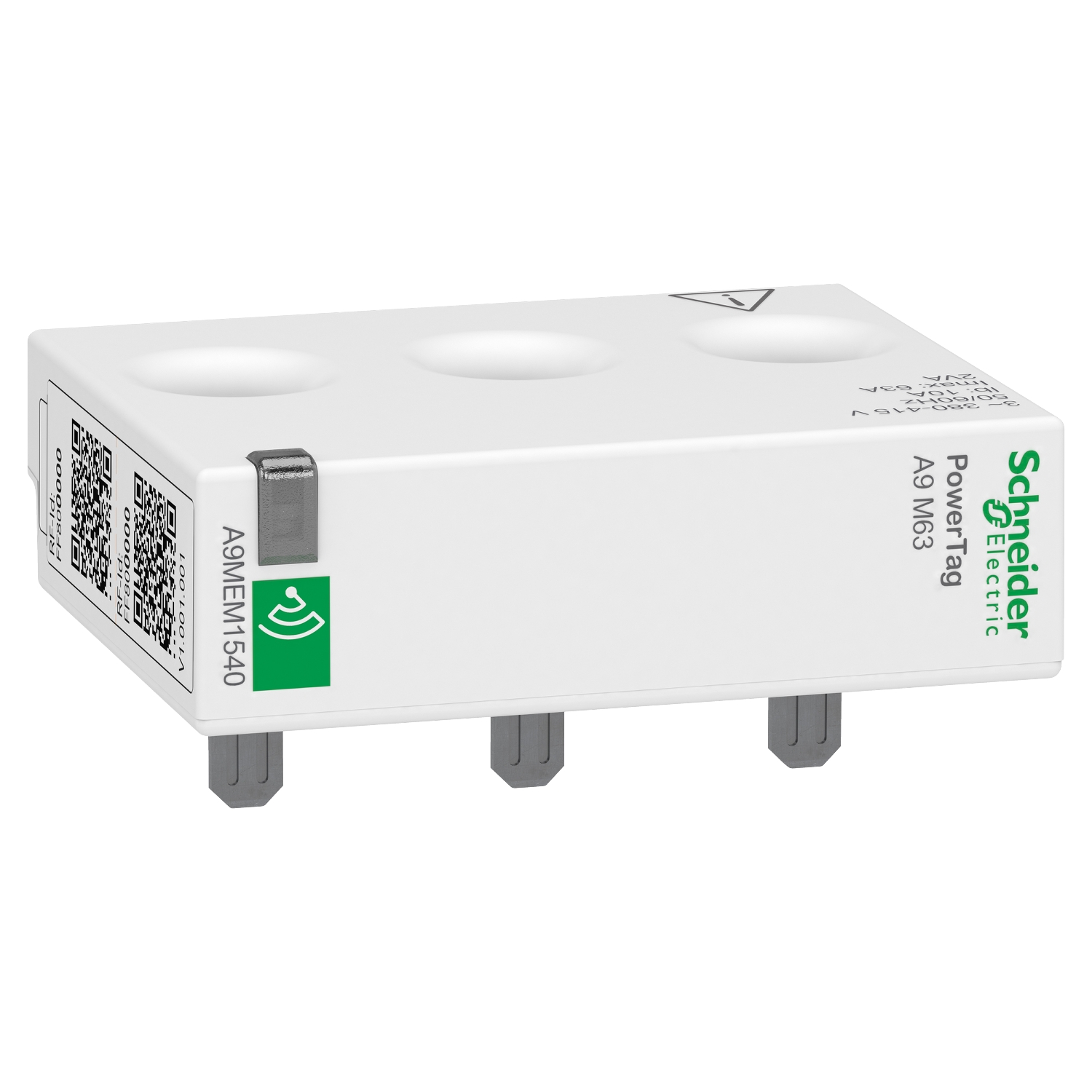 PowerTag - Acti9 Monoconnect 3P -горна и долна позиция - Max63A- енергиен сензор - SCHNEIDER ELECTRIC PowerTag A9MEM1540