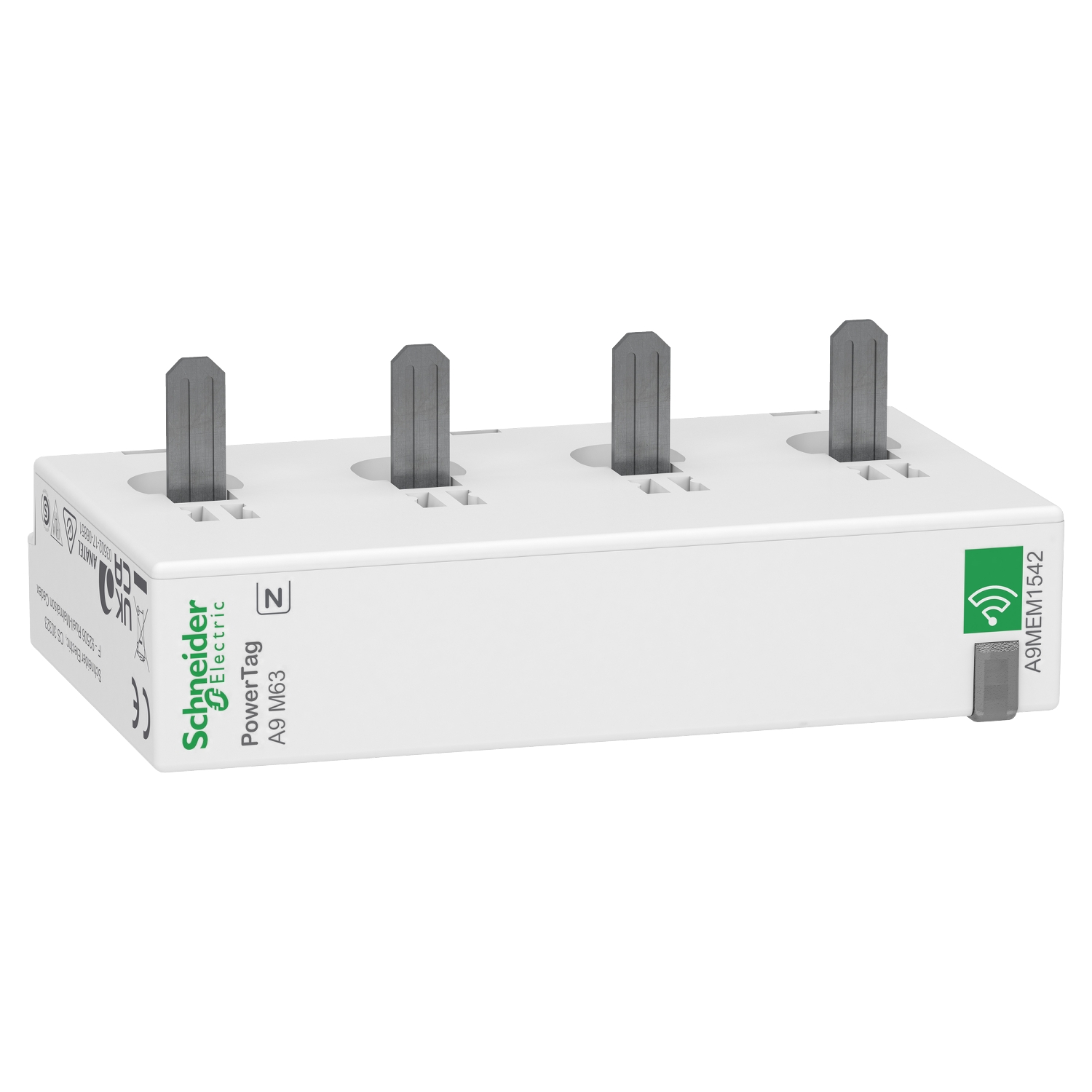 PowerTag - Acti9 Monoconnect - 3P+N- долна позиция -Maximum 63A -енергиен сензор - SCHNEIDER ELECTRIC PowerTag A9MEM1542