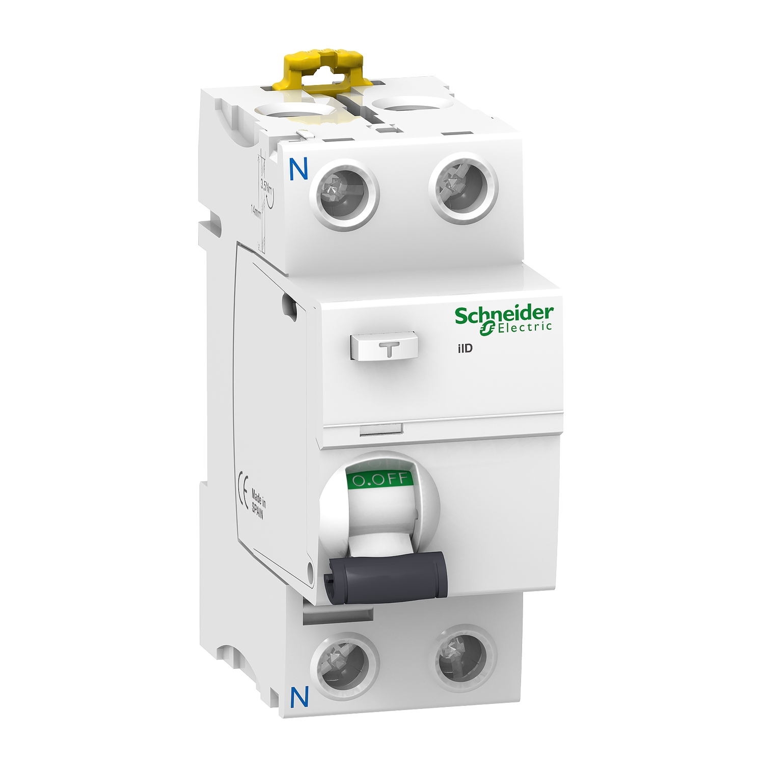 Дефектнотокова защита - 2P - 80A - 300mA s - тип AC - SCHNEIDER ELECTRIC Acti 9 iID A9R15280