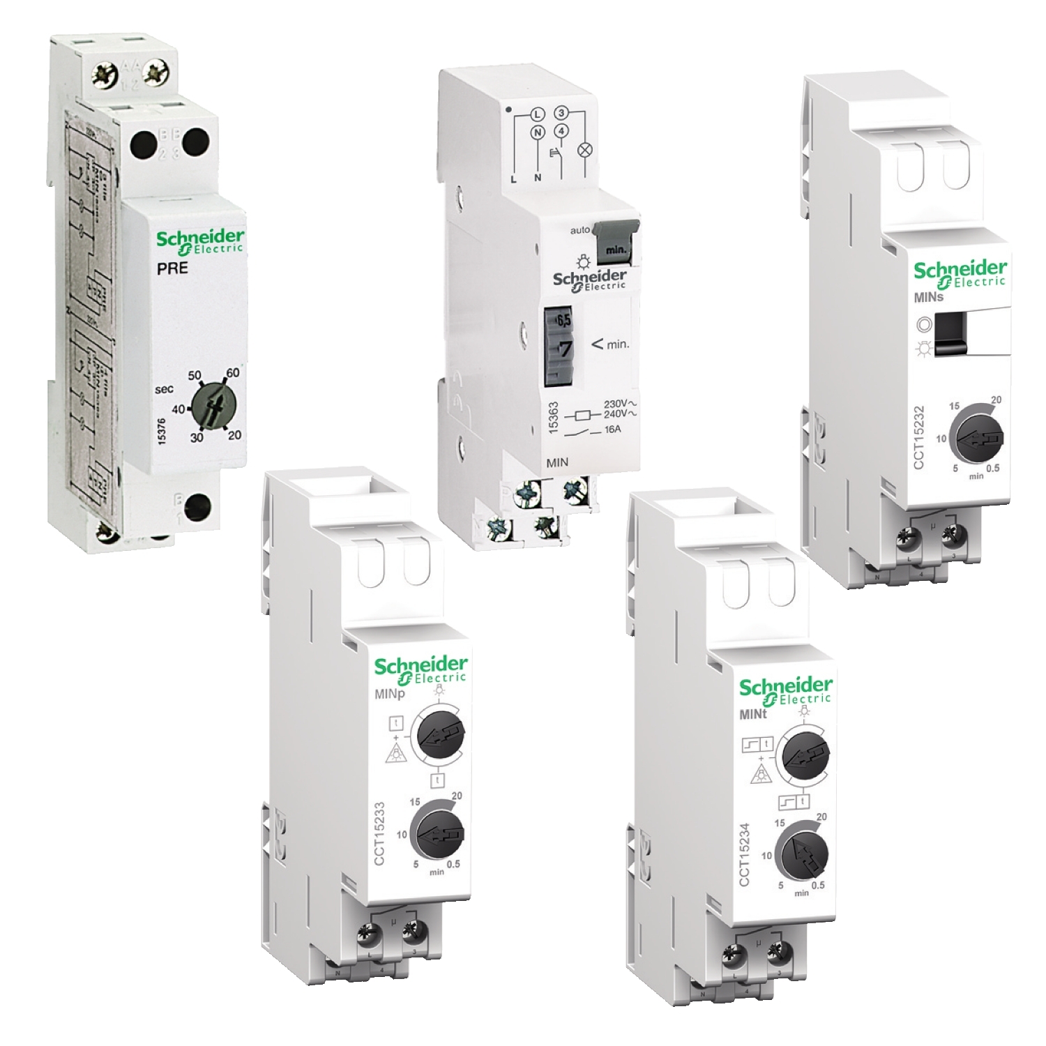 Таймep MINP - SCHNEIDER ELECTRIC MIN CCT15233