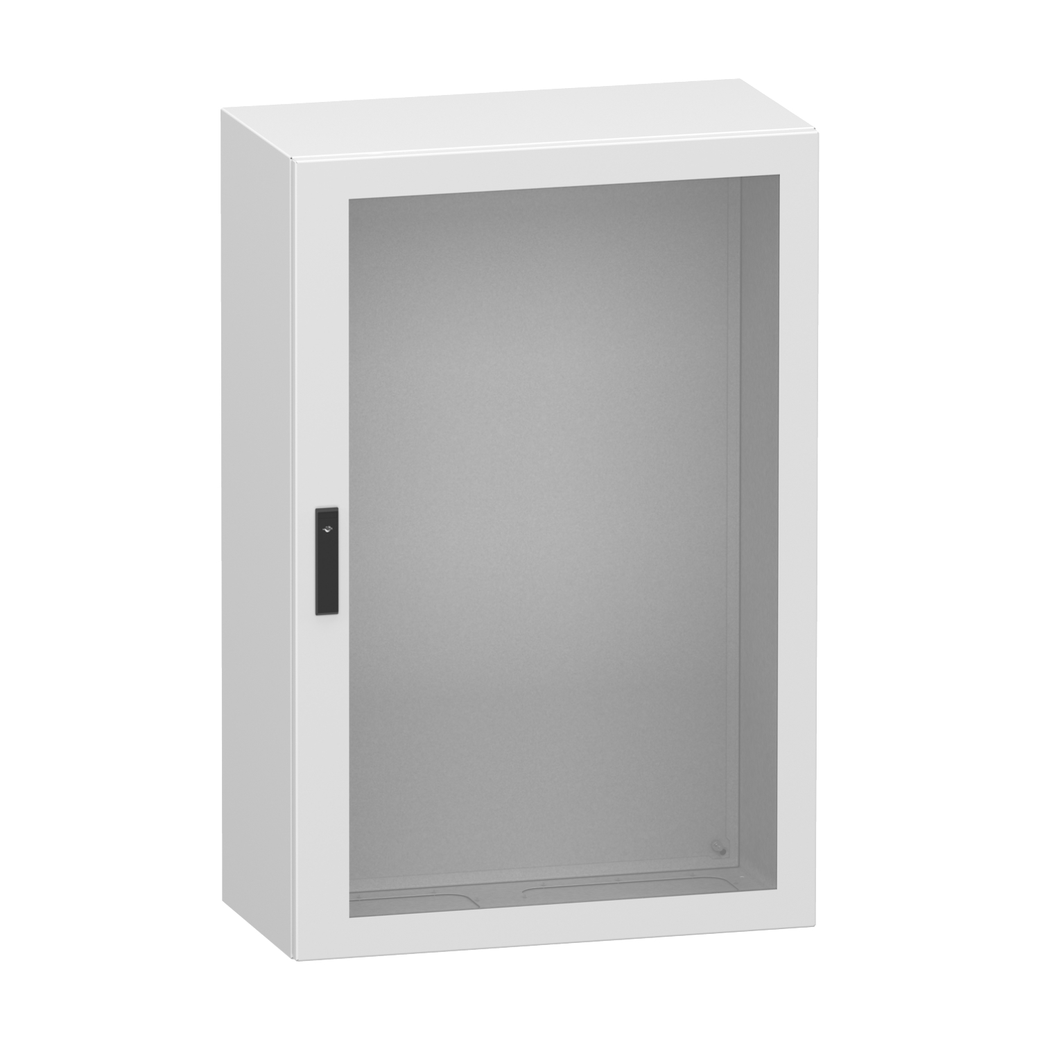 Табло Spacial CRN с Прозрачна врата, Spacial CRN, без монтажна планка, 1200x800x400мм, IP66, IK08, RAL7035 - SCHNEIDER ELECTRIC PanelSet CRN NSYCRN128400T
