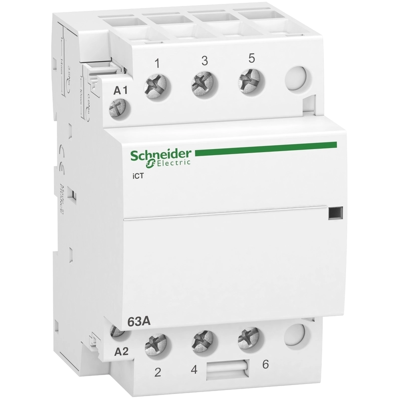 Контактор 63A 3NO 220...240V 50Hz - SCHNEIDER ELECTRIC Acti 9 iCT A9C20863