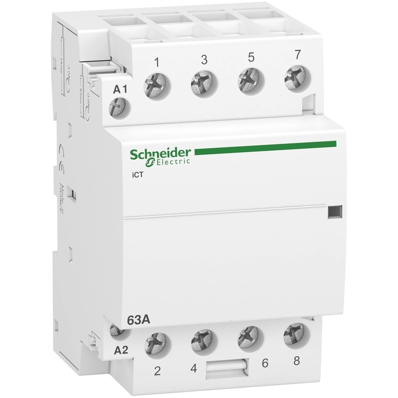 Контактор 63A 4NO 220...240V 50Hz - SCHNEIDER ELECTRIC Acti 9 iCT A9C20864
