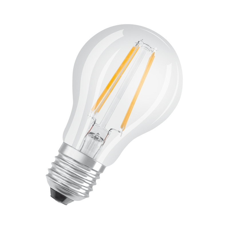 LED лампа Classic 6,5W 806lm 2700K Ra>80 E27 прозрачна - LEDVANCE LED CLASSIC A P