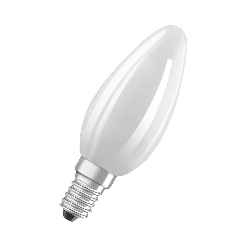 LED лампа 4,8W 470lm 2700K Ra>80 P E27 320 220-240, опал, овал, димируема - LEDVANCE LED CLASSIC B DIM P