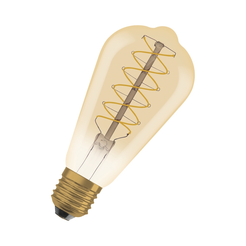 LED лампа Vintage 4,8W 420lm 2200K 220V E27 Ra>80 320°, димируема - OSRAM Vintage 1906 LED CLASSIC SLIM FILAMENT EDISON DIMMABLE