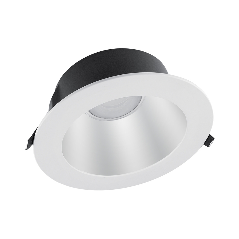 LED луна DL UGR19 DN155 PFM 14W 1600lm 4000K Ra>80 UGR<19 65° VRDA IP54 Бял Ø180x65mm, DALI - LEDVANCE DOWNLIGHT UGR19 DALI