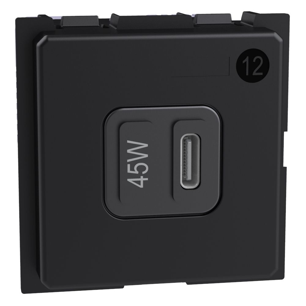 Розетка USB тип C Power Delivery 45W 2M  - bticino Living Now K4294C