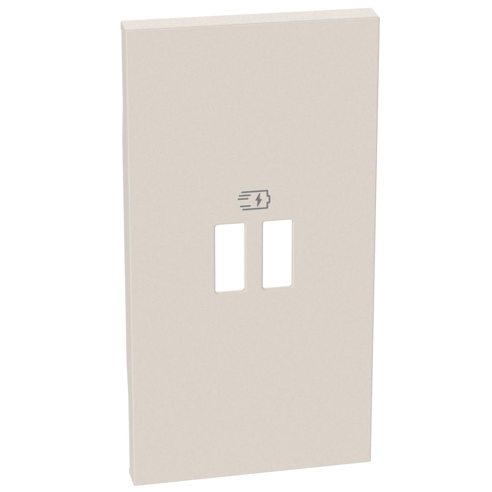Лицев панел за Розетка USB 2М за K4293CC, K4294C Крем  - bticino Living Now KM12PD