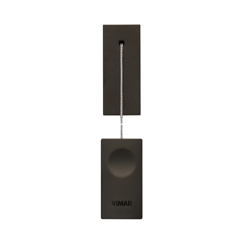 Бутон с шнур 1.5m 1P NO/NC 10A 1M Black  - VIMAR LINEA 30054.G