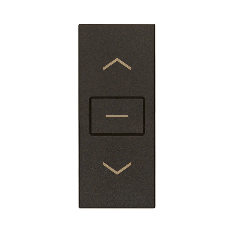 Ключ за щори OFF централен 1P 10AX 1M Black  - VIMAR LINEA 30060.G