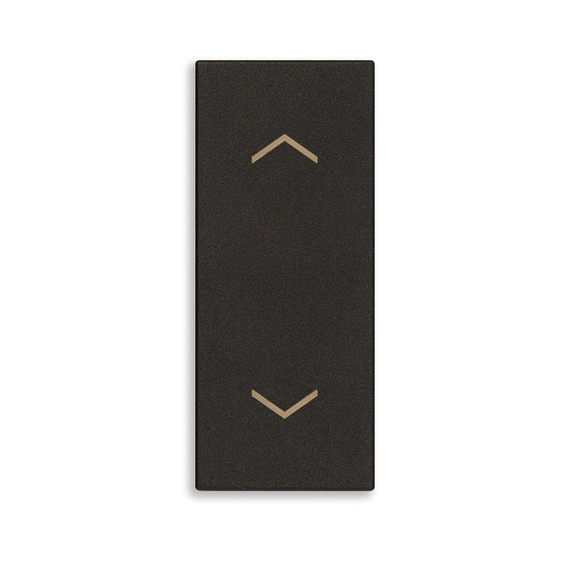 Ключ за щори OFF централен 2P 10A 1M Black  - VIMAR LINEA 30061.G