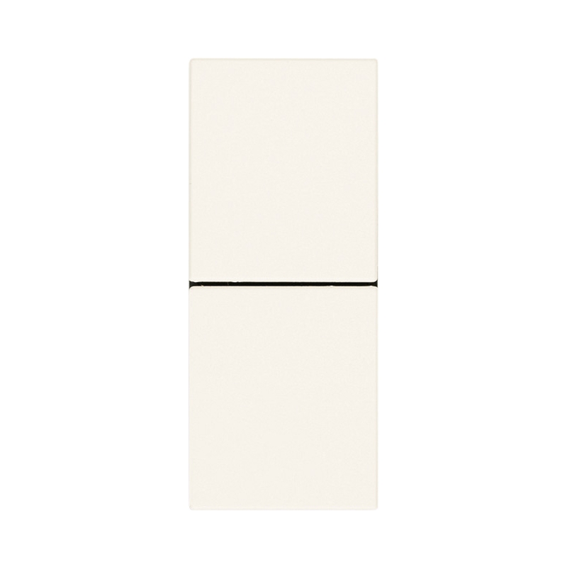 Два независими бутона 1P NO + 1P NO 10A 1M White  - VIMAR LINEA 30066.B