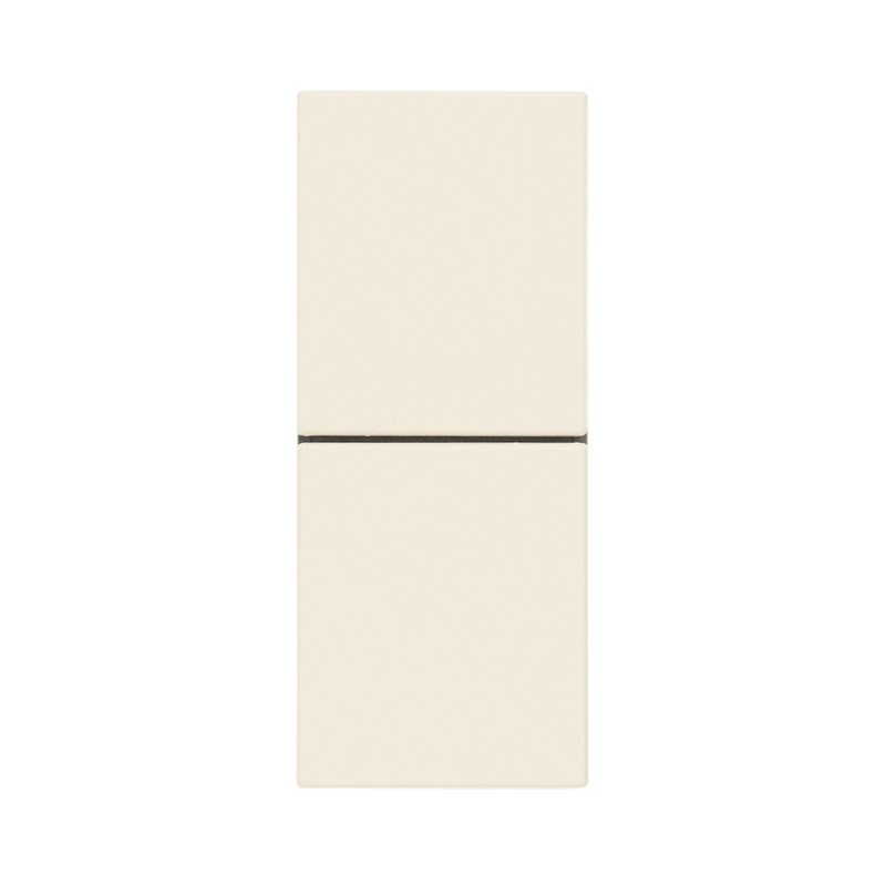 Два независими бутона 1P NO + 1P NO 10A 1M Canvas  - VIMAR LINEA 30066.C