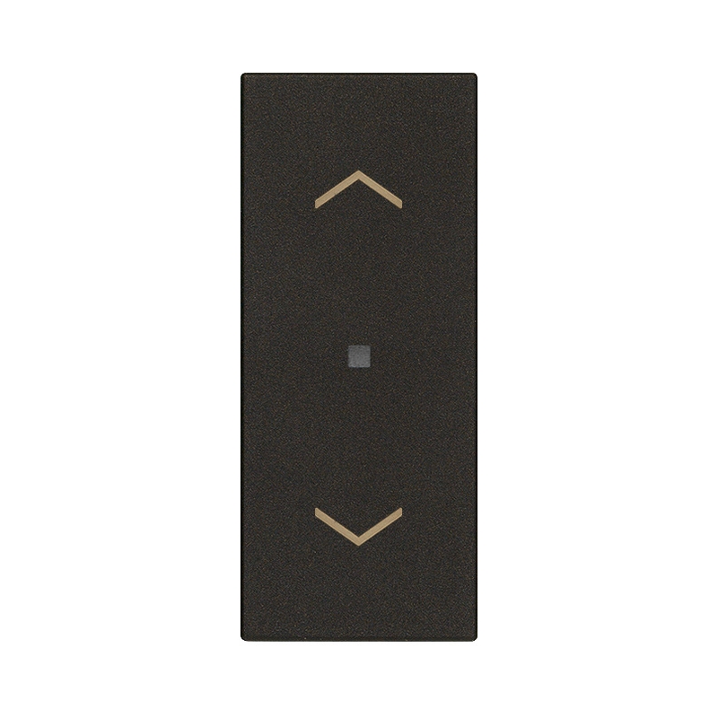 Ключ Quid за ролетни щори UP/DOWN запаметяване LED индикатор 2A 1M Black  - VIMAR LINEA 30196.G