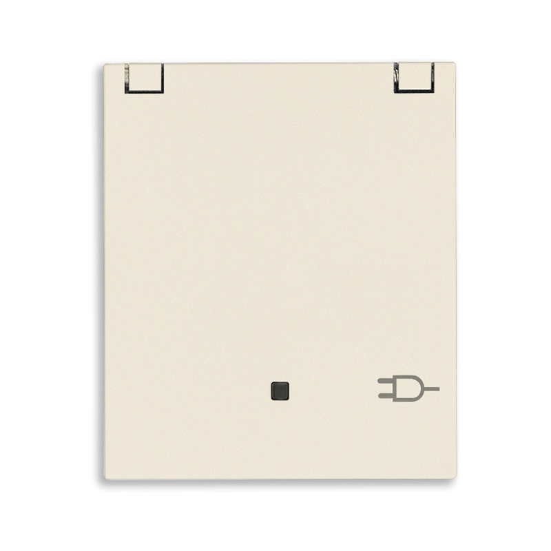Контакт Шуко с капак  2P+E 16A 2M SICURY защита Canvas  - VIMAR LINEA 30208.CC