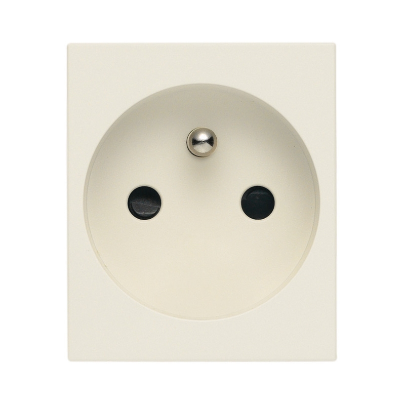 Контакт френски стандарт 2P+E 16A 2M SICURY защита Canvas  - VIMAR LINEA 30212.C