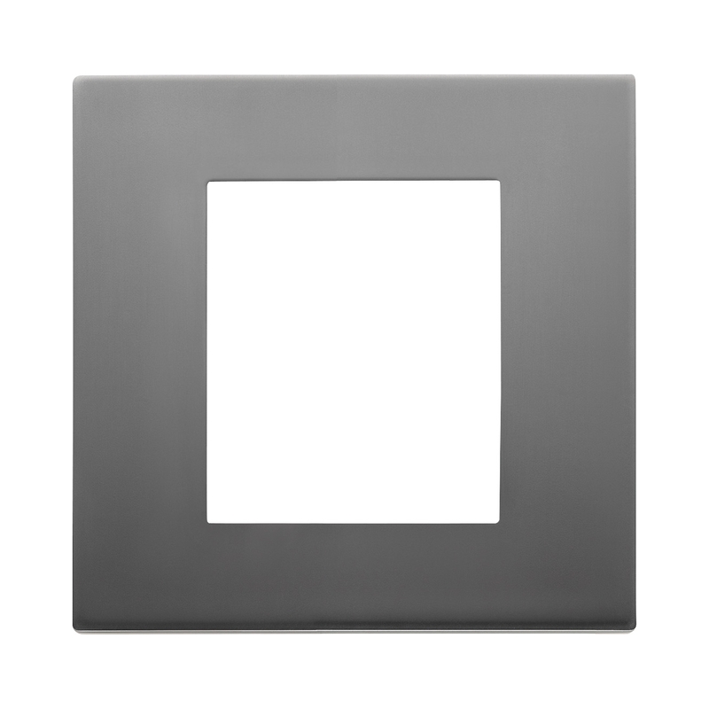 Декоративна рамка 2M Metal Satin Inox  - VIMAR LINEA 30642.72