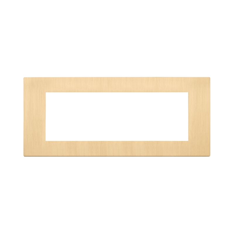 Декоративна рамка 7M Metal Brushed Gold  - VIMAR LINEA 30657.70