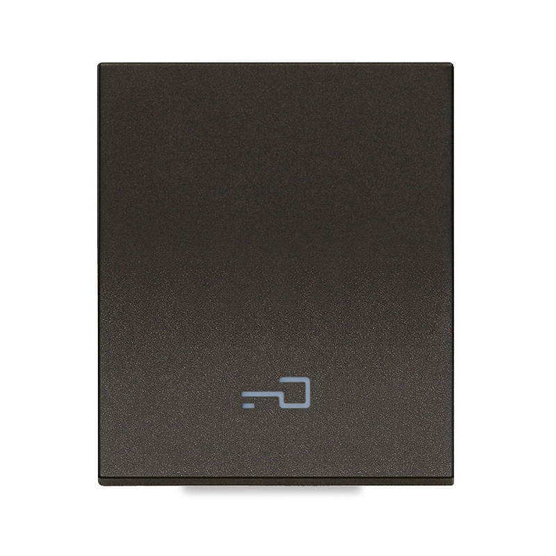 Лицев панел символ ключ за In-line механизъм 2M Black  - VIMAR LINEA 31000.2PG