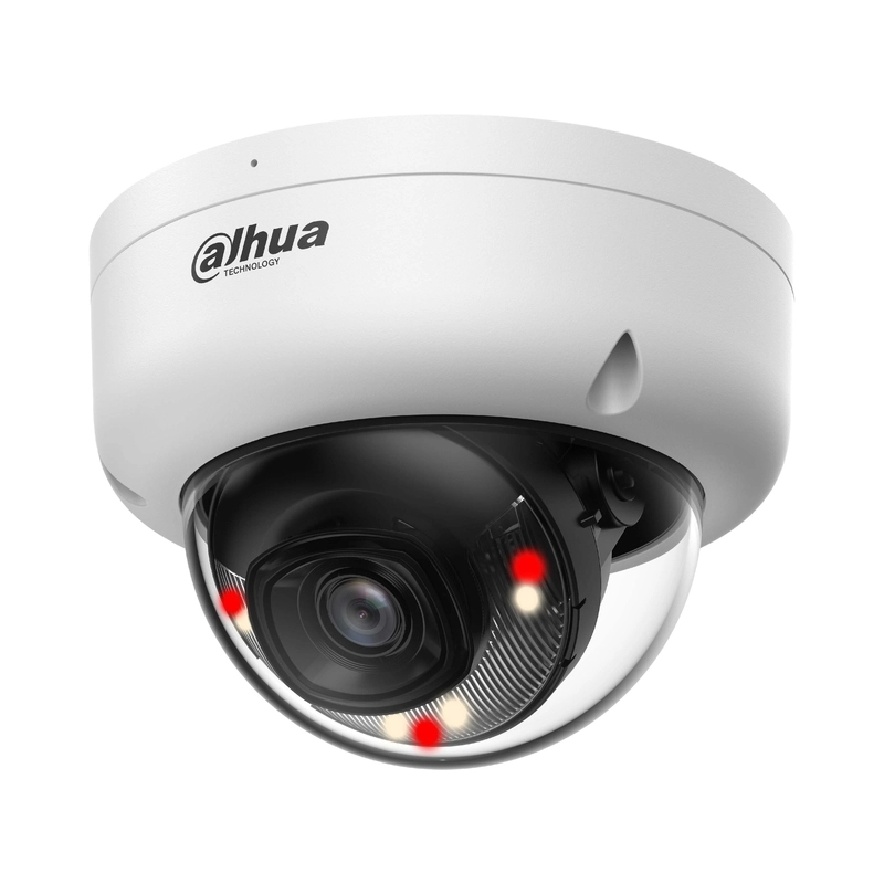IP вандалоустойчива куполна камера 2MP 2.8 mm Smart Dual Light 30m - DAHUA IPC-HDBW1239E1-A-IL-0280B-S6