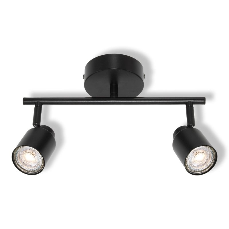 Декоративен спот прожектор PRIMAL 2XGU10, черен - OSRAM