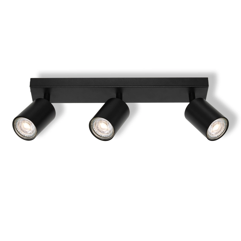 Декоративен спот прожектор ELEMENTAL 3XGU10 черен - OSRAM