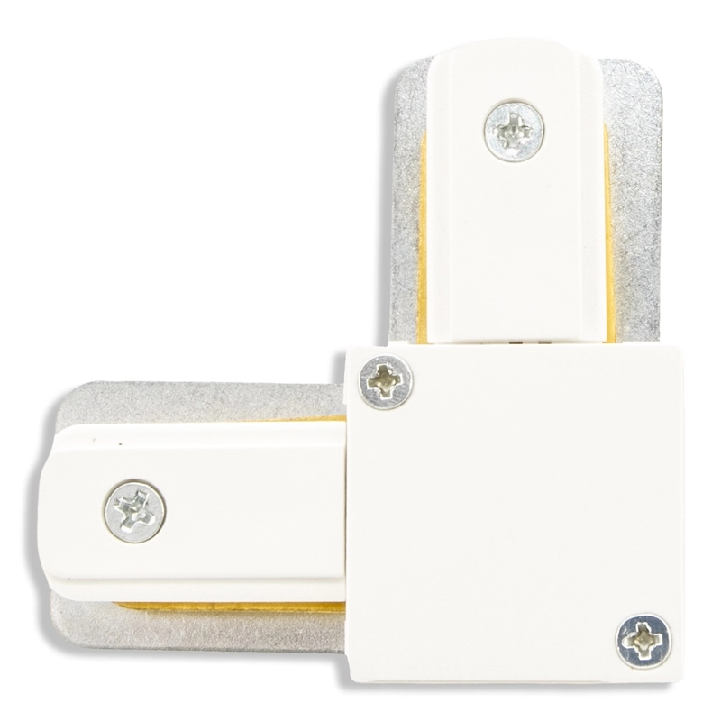 Конектор за 1-фазна шина L TYPE, бял - OSRAM