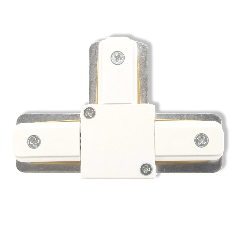 Конектор за 1-фазна шина T TYPE, бял - OSRAM