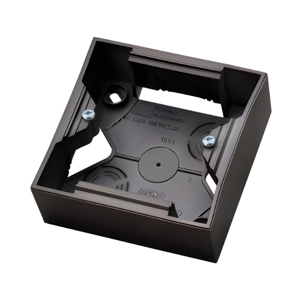 Конзола 1x открит монтаж Черен - OSPEL Aria PNP-1U/33