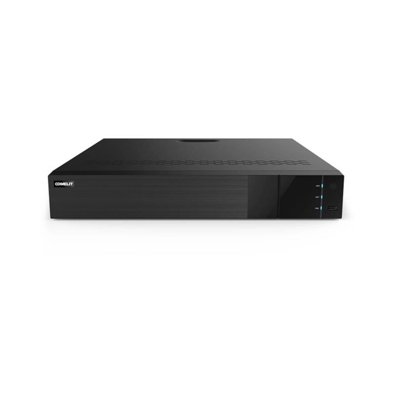 Мрежов видеорекордер (NVR) – 16 канала, PoE, 8 MP, NDAA, без HDD - Comelit IPNVR016A08PBSL