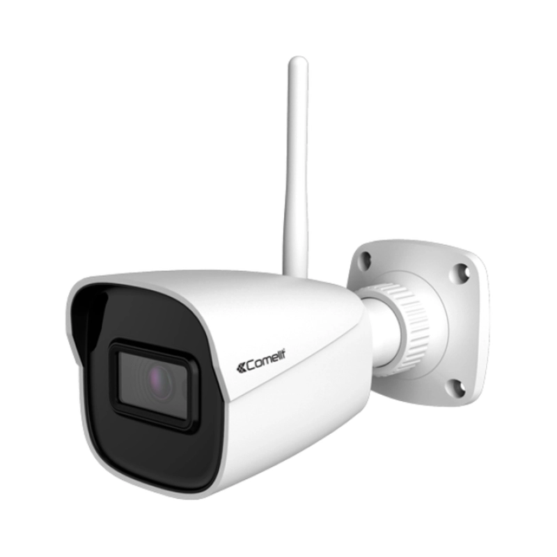 Wi-Fi IP булет камера 4 MP, 2.8 mm, фиксиран обектив - Comelit WIBCAMA04FB
