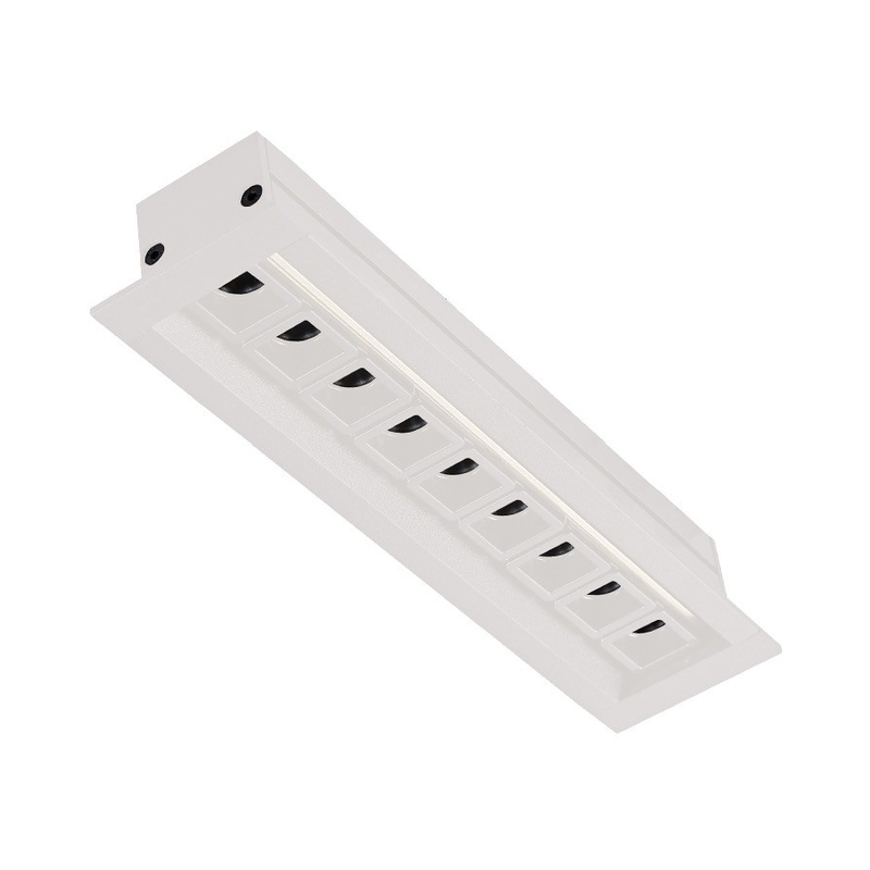 VK/04267/W/9/W Вграден LED спот за таван, 8W, 3000K, 977lm, 15°, CRI>90, IP20, бял - VK LED Lines
