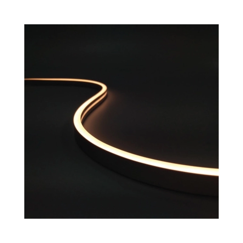 VK/24/2835W/W/168/6 LED гъвкава лента Keiso Side bend Neoflex, 24V, 10W/m, 391lm/m, 3000K, реже се на всеки 35.71mm, 10m/ролка, CRI>90, IP67 - VK LED Top Bend 6x12