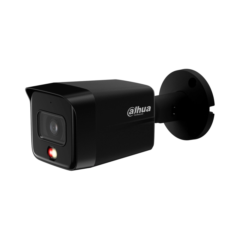 IP булет камера 6MP 2.8 mm IR-30 микрофон - DAHUA IPC-HFW1639TC-A-IL-0280B-S6-BLACK