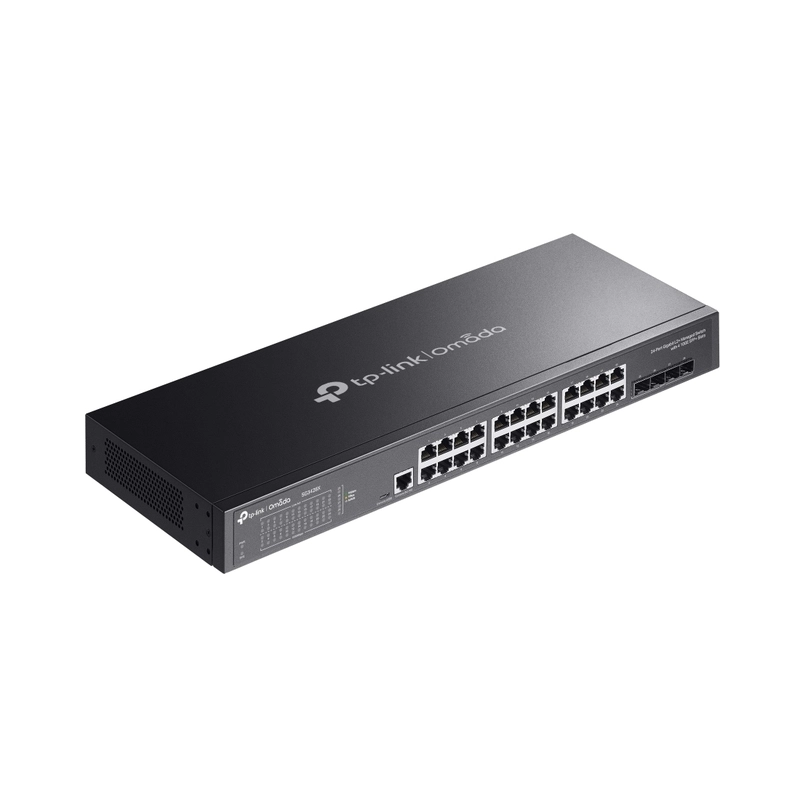 24-Port Gigabit L2+ Managed Switch with 4 10GE SFP+ Slots - Omada by TP-Link SG3428X