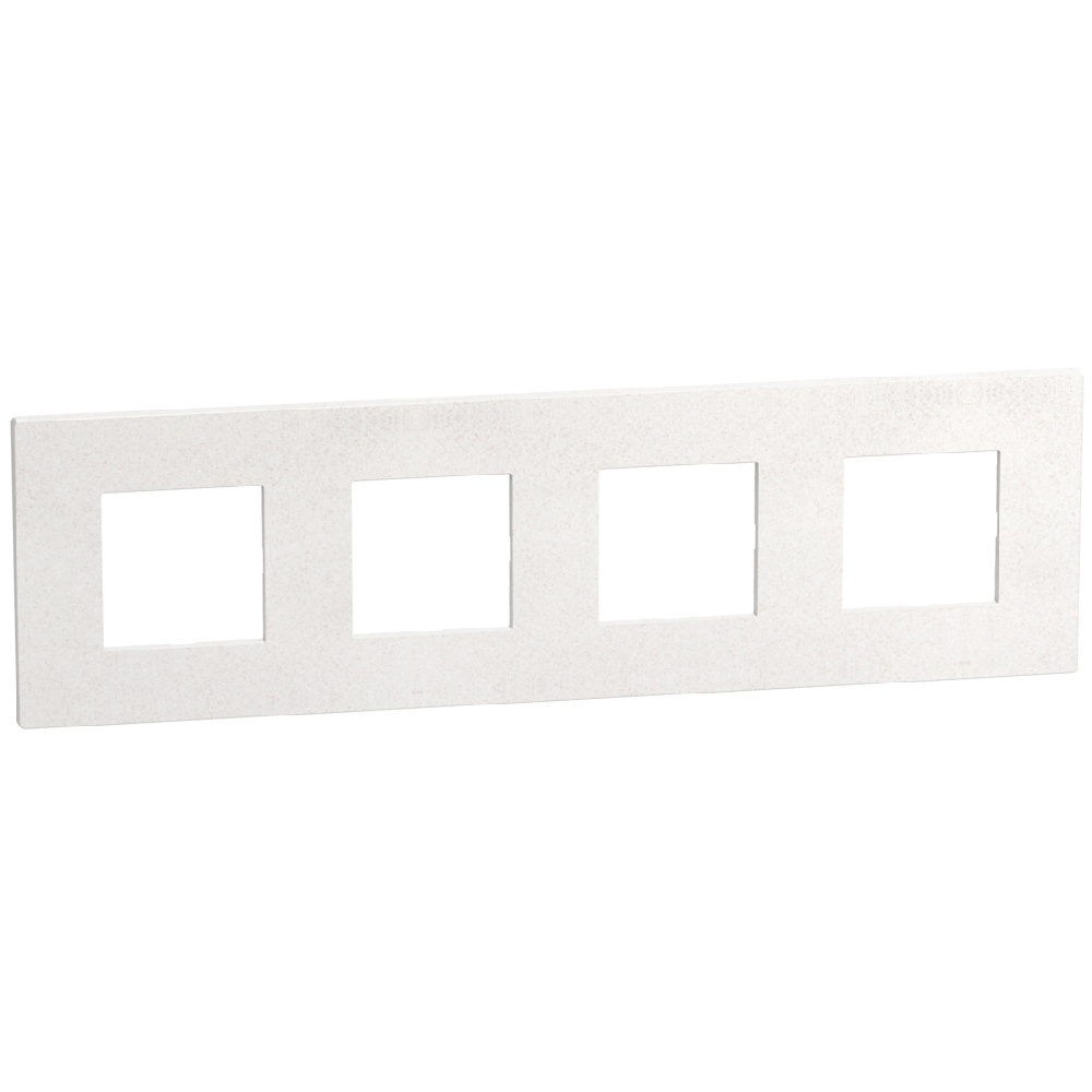 Рамка 2+2+2+2M Бяла слюда - bticino Light Now YA4802M4WM