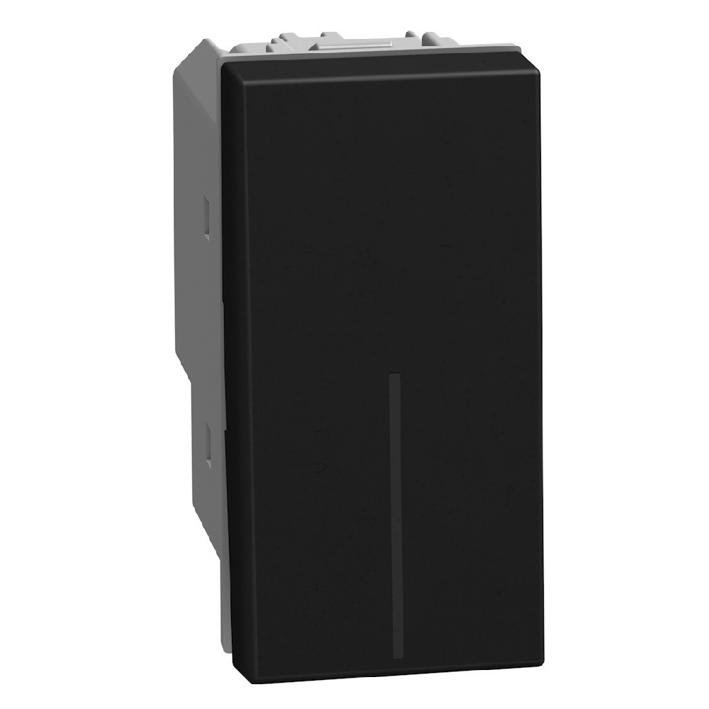 Кръстат ключ 1M 10А Графит - bticino Light Now YD4004