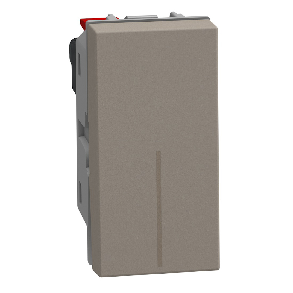 Бутон 1M 10А Камък - bticino Light Now YG4005A